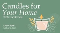 Home Candle Facebook Event Cover Design