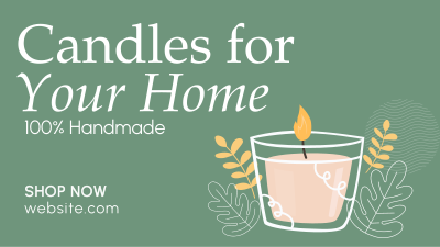 Home Candle Facebook event cover Image Preview