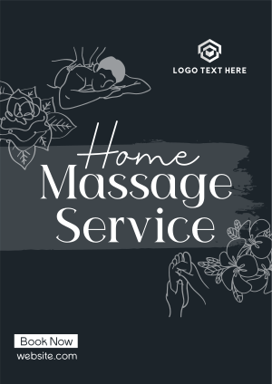 Home Massage Service Flyer Image Preview