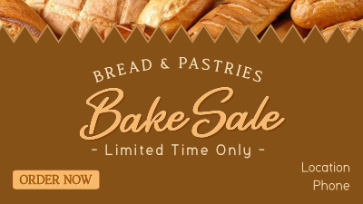 Homemade Bake Sale  Facebook event cover Image Preview