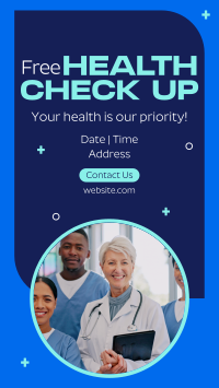 Free Health Checkup Instagram reel Image Preview