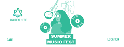 Summer Music Festival Facebook cover Image Preview