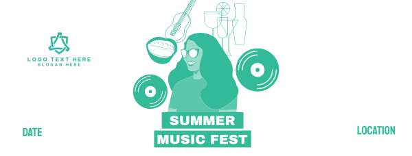 Summer Music Festival Facebook Cover Design Image Preview