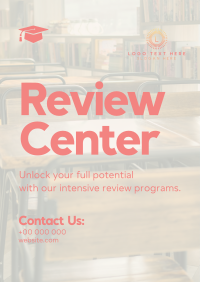 Review Center Promotion Poster Preview