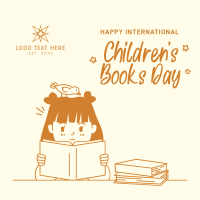 Children's Book Day Instagram post Image Preview