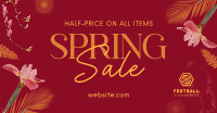 Sale of Spring Facebook ad Image Preview