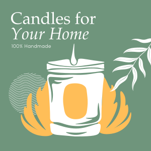 Boho Candle Collection Instagram post Image Preview