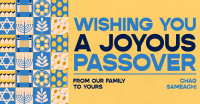 Abstract Geometric Passover Facebook ad Image Preview
