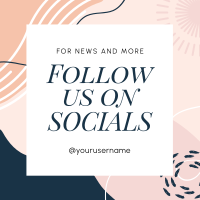 Social Media Follow Instagram Post Design