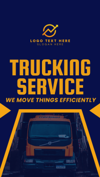 Trucking & Logistics Instagram Reel Design