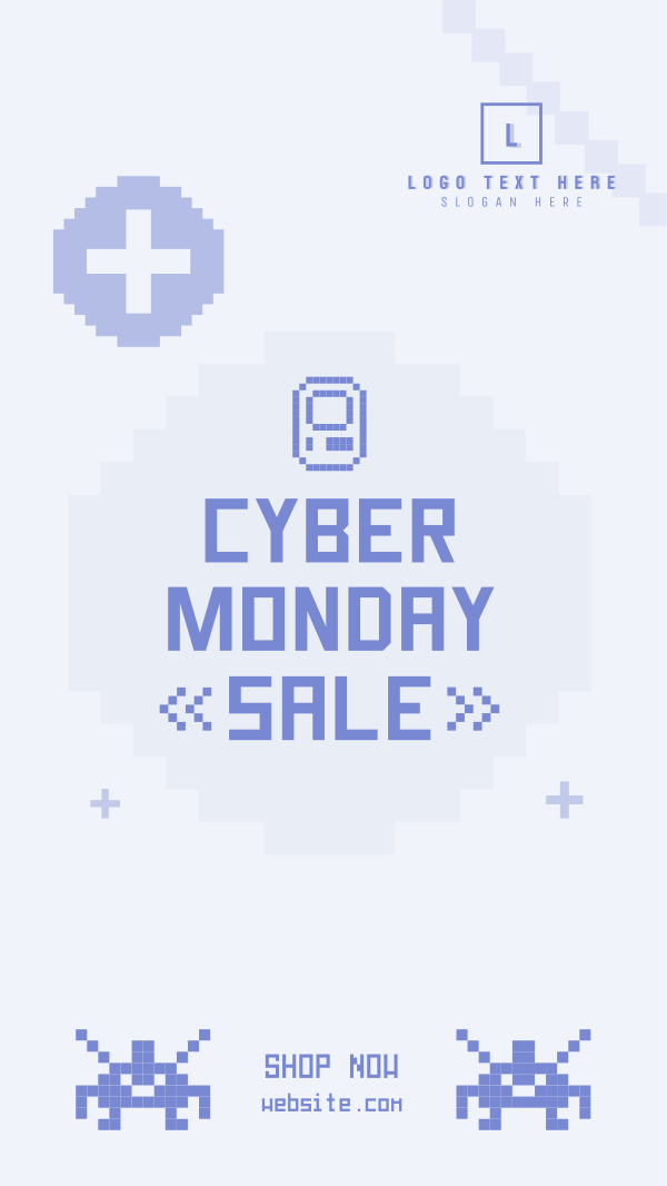 Pixel Cyber Monday Facebook Story Design