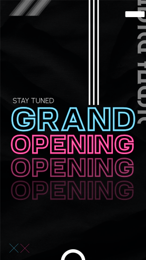 Neon Tokyo Opening Facebook story Image Preview