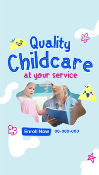 Quality Childcare Services Instagram reel Image Preview