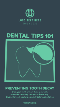 Preventing Tooth Decay Instagram story Image Preview