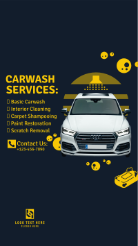 New Carwash Company Instagram story Image Preview