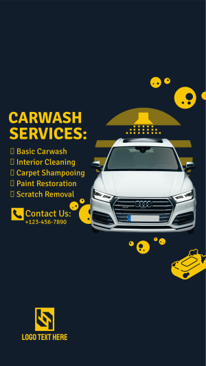 New Carwash Company Instagram story