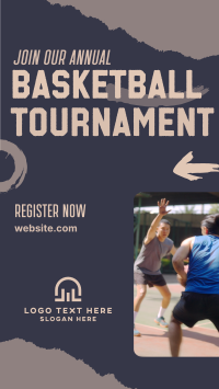 Basketball Tournament Facebook story Image Preview