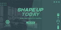 Shape Up Twitter post Image Preview