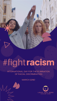 Elimination of Racial Discrimination Instagram Story Design