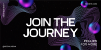 Follow Futuristic Journey Twitter post Image Preview