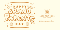 Grandparents Special Day Twitter Post Design