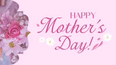 Mother's Day Lovely Bouquet Facebook event cover Image Preview
