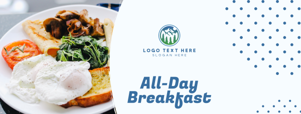 All Day Breakfast Facebook Cover Design Image Preview