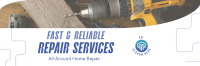 Handyman Repair Service Twitter Header Design