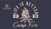 Camp Fire Facebook event cover Image Preview