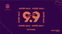 Super Sale 9.9 Facebook event cover Image Preview