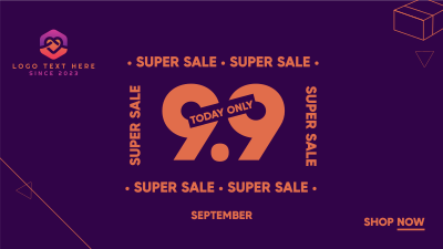 Super Sale 9.9 Facebook event cover Image Preview