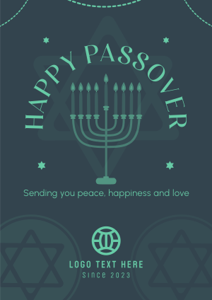 Happy Passover Greetings Flyer Image Preview