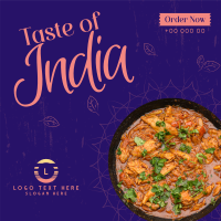 Taste of India Linkedin Post Image Preview