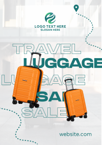 Travel Luggage Sale Flyer Image Preview