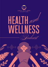 Health & Wellness Podcast Poster Design