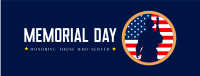 American Soldier Badge Facebook cover Image Preview