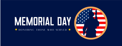 American Soldier Badge Facebook cover Image Preview