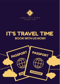 Travel Time Flyer Design