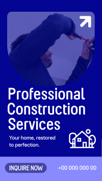 Professional Home Repair TikTok Video Design