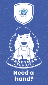 Handyman Services Facebook Story Design