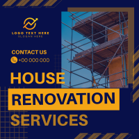 Generic Renovation Services Instagram post Image Preview