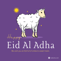 Eid Al Adha Lamb Instagram Post Design