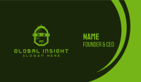 Green Robot Business Card Image Preview