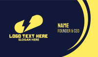 Yellow Thunder Pill Business Card Image Preview