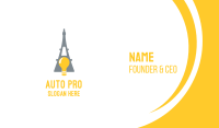 French Bulb Business Card Image Preview