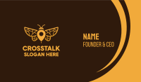 Gold Insect Locator Business Card Image Preview