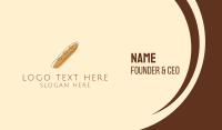 Baguette Bread  Business Card Image Preview