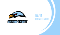 Angry Eagle Head Business Card Image Preview
