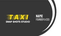 Taxi Cab Font Text Business Card Image Preview