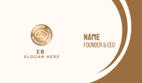 Gold Chef Medal Business Card Image Preview